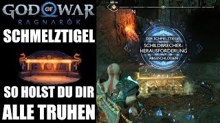 God of War Ragnarök Muspelheim Prüfungen Schmelztiegel Erklärung - So funktioniert es