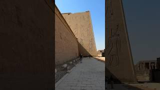 The Hidden Gems: Uncovering the Secrets of the Edfu Temple's Backside in Egypt #shorts