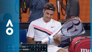 Federer's fifth set pep talk | Australian Open 2018