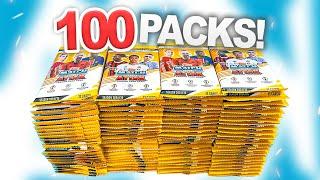 Opening *100 PACKS* of MATCH ATTAX 2024/25!! (£300 VALUE!)