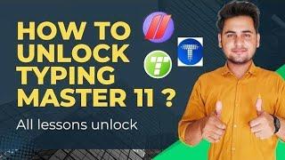 How to crack typing master 11|how to unlock typing master 11 all lessons|#Charitykey|#typingmaster