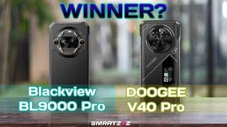 DOOGEE V40 Pro vs Blackview BL9000 Pro: BEST Rugged Phones| THERMAL CAM! Premium Features Compared!