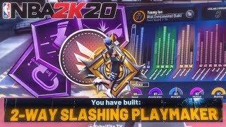 the MOST OVERPOWERED BUILD in NBA 2K20 | BEST 2-WAY SLASHING PLAYMAKER BUILD | 61+ BADGE UPGRADES