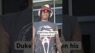 Duke reacts to the best AI songs of him #shorts #dukedennis