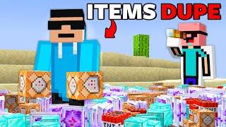 Why I'm Secretly Duping Rarest Items in this Minecraft SMP