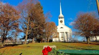 Main Street, Groton, Massachusetts, a Beautiful New England Village