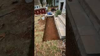 Replacing a Service Walk #demo #diy #construction #bluecollar #stepbystep #howto #hardwork #trending