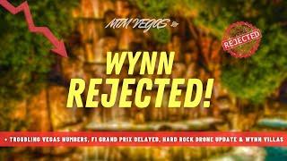 Troubling Vegas Numbers, Steve Wynn Loses, Hard Rock Drone Update, F1 Delays & Casino Candles!