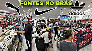 OUTLET BARATO no Brás - Sp fui direto nas fontes comprar Tênis original Brás