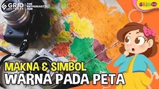 Mengenal Simbol Warna dan Makna Pada Peta, Mulai Simbol Hitam hingga Kuning