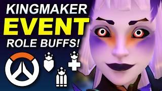 ALL ROLE BUFFS in New Kingmaker Quick Play Hacked Event! - Overwatch 2