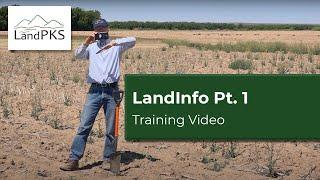 LandInfo Training, Part 1: Introduction and General Site Classification