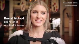 Hannah – Graduate Story – Bachelor of Applied Science