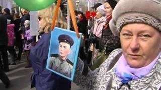 Первый Бессмертный Полк. Томск.  9 мая 2012 года
