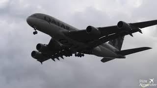 A380 Landing Melbourne - Pilot Alexander