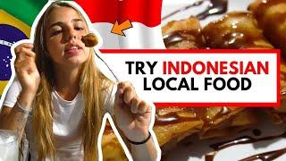 TRY INDONESIA LOCAL FOOD PISANG GORENG, NASI GORENG AND MORE