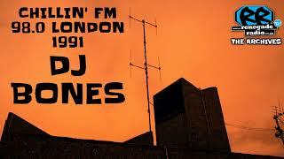 DJ Bones ️ | Chillin' 98 FM, London | 1991 |  BREAKBEAT HARDCORE RAVE TECHNO BLEEP