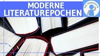 Moderne Literatur-Epochen / Gegenwartsliteratur erklärt - Impression-, Dada-, Symbol-, Surrealismus