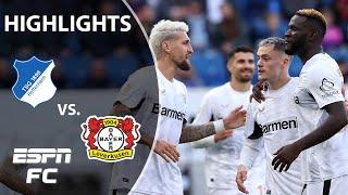 Hoffenheim vs. Bayer Leverkusen | Bundesliga Highlights | ESPN FC