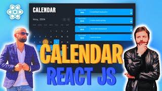 React Tutorial: Creating a Fully Functional Calendar App with React