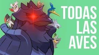 ¿En qué aves se basan los Pokémon?