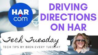 HAR | Driving Directions | Optimized Route | Houston Real Estate | Matrix | Keller Williams | Tech