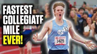 WORLD NO. 3 ALL-TIME INDOOR MILE - ETHAN STRAND | BU Terrier Classic 2025