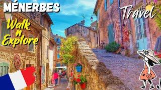 Ménerbes  Most Beautiful Villages of France  French Village Walking Tour 