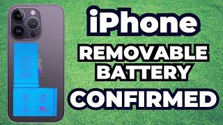 iPhone With Removable Battery CONFIRMED | EU Battery Law