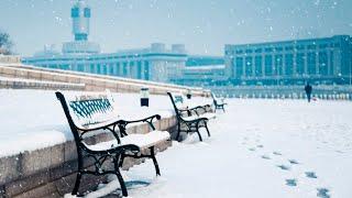Санкт-Петербург и Великий Новгород замело снегом. Города покрылись сугробами