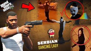 Franklin Found SERBIAN DANCING LADY in GTA 5 || GTA 5 TAMIL || KILLADI GAMING