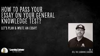 FTCE Prep:  How to pass your General Knowledge Test Essay