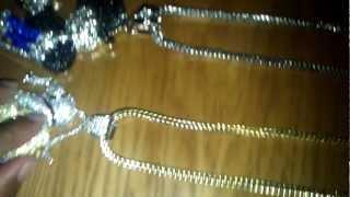 Hip Hop Bling Chains & bracelet Review