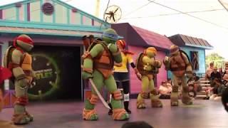 Gold Coast Sea World Ninja Turtles Show 2018 New