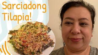 PINAY'S LIFE IN US: SARCIADONG TILAPIA AND GINISANG TALONG-  MarieVlogs # 35