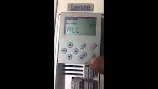 Lenze drive 8200/9300 EVS run by keypad or how to start with keypad