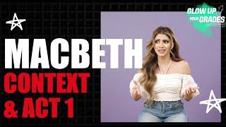 Macbeth Context & Act 1| GCSE Revision Guide | AQA |