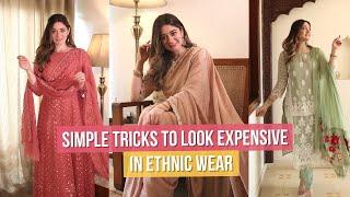 Styling *Ethnic Wear* On A Budget | Budget-Friendly Ethnic Wear Dresses | Sana Grover