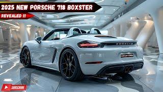 Enthüllung Perfektion: Der brandneue 2025 Porsche 718 Boxster