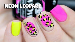 Neon Jungle Vibes: Step-by-Step Leopard Print Nail Art for Summer