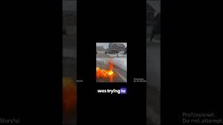 Meteorologist Creates FIRE TORNADO ️