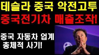 중국 전기차 회사들의 거대한 사기극! 테슬라의 악전고투! 중국 전기차 회사들의 매출 기록들은 조작 된것이다! BYD 매출의 진실은? 곧 터지고야 만다! 테슬라만 빛이 날것