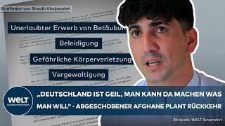 MIGRATION: Despite entry ban! Deported Afghan plans to return to Germany