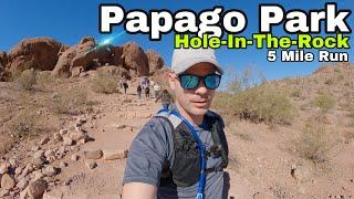 Running Vlog: 5 Mile Run At Papago Park In Arizona , Hole In The Rock, GoPro Hero 9 Max Lens Mod