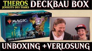 Unboxing Theros Jenseits des Todes Deckbau Box Magic the Gathering deutsch MTG Trader Review