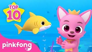 [TOP 10] Kids' Favorite Baby Shark Songs | Compilation | Pinkfong Official for Kids