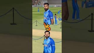 Hardik pandya vs Rohit  #rohitsharma #hardikpandya #viral #trending #popular #shorts #rc24 #cricket