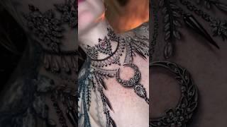 Her tattoos look like jewelry