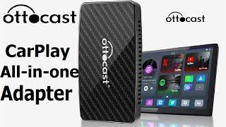 Ottocast Play2Video Pro Wireless CarPlay/ Android Auto All-in-one Adapter