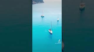 Summer in Greece  #summeringreece #dronevideo #bluewater #lefkada #ioniansea #daytrip #foryou #fypシ